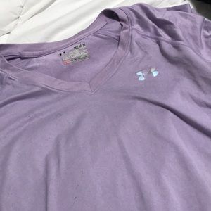 Under Armour purple workout t-shirt